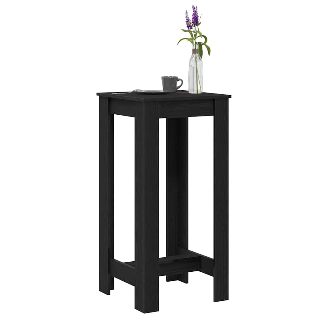 Mesa de bar Carvalho Preto 51 x 50 x 103,5 cm