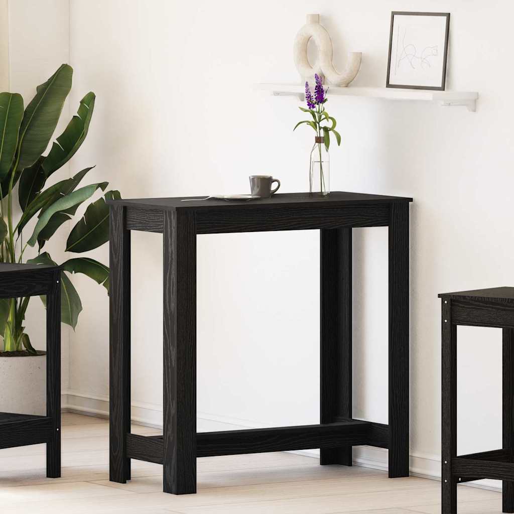 Mesa de bar Carvalho Preto 102 x 50 x 103,5 cm