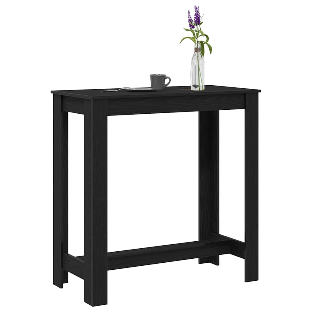 Mesa de bar Carvalho Preto 102 x 50 x 103,5 cm