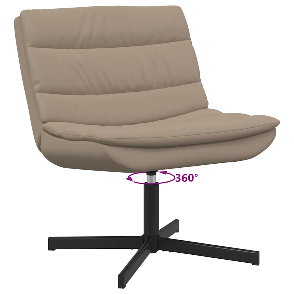 Cadeira giratória Cappuccino 63 x 75 x 76 cm PU