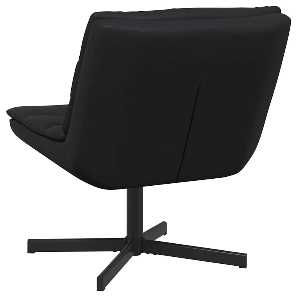 Cadeira giratória Preto 63 x 75 x 76 cm PU Brilhante