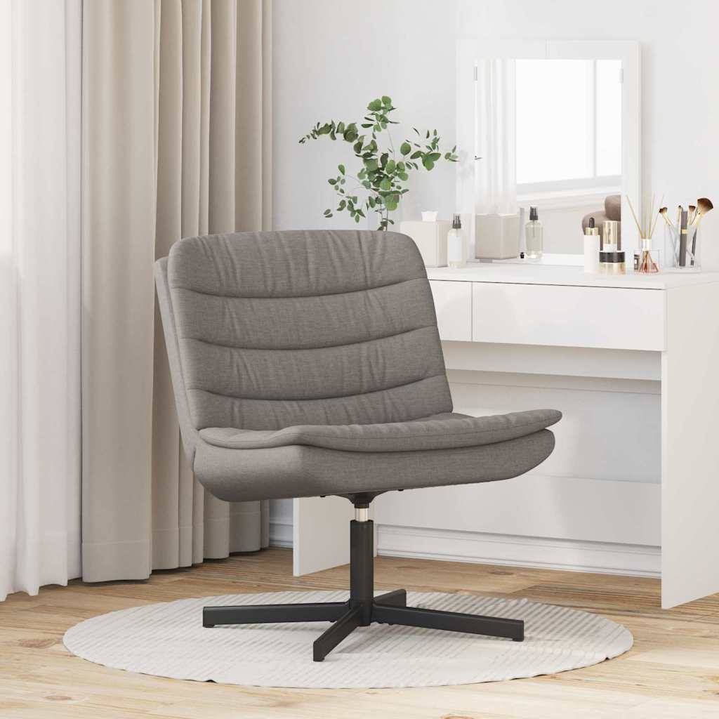 Cadeira giratória Cinzento-acastanhado 63 x 75 x 76 cm tecido