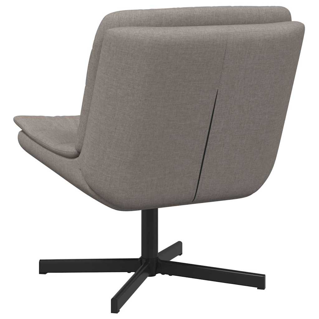 Cadeira giratória Cinzento-acastanhado 63 x 75 x 76 cm tecido