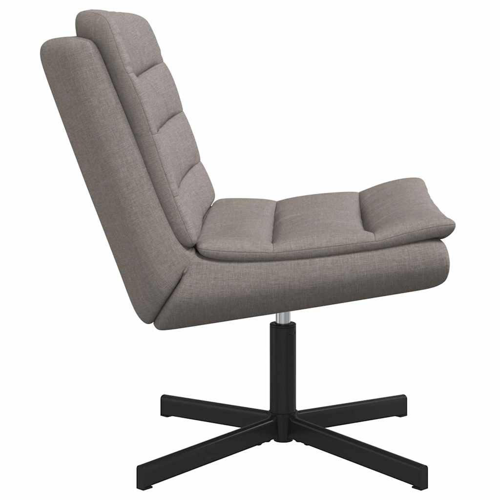 Cadeira giratória Cinzento-acastanhado 63 x 75 x 76 cm tecido