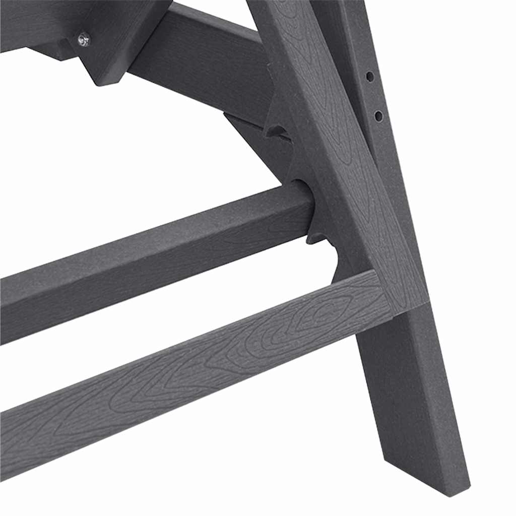 Móveis de Lounge para Jardim 2-pessoa 2 pcs Cinzento-claro