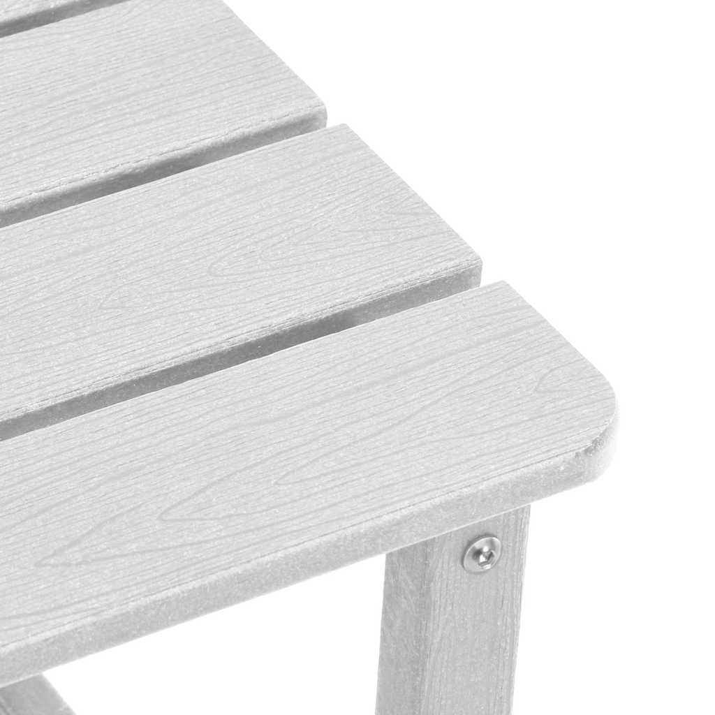 Móveis de Lounge para Jardim 3 pcs Branco 38 x 38 x 46cm