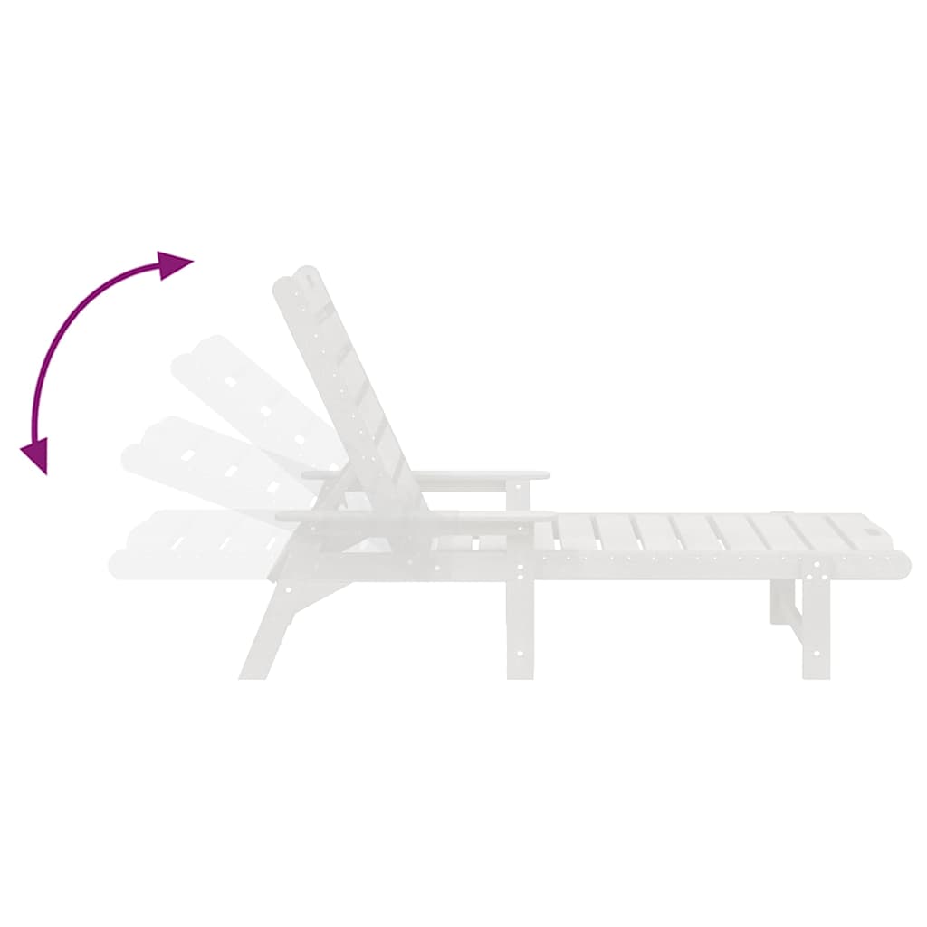 Móveis de Lounge para Jardim 3 pcs Branco 38 x 38 x 46cm