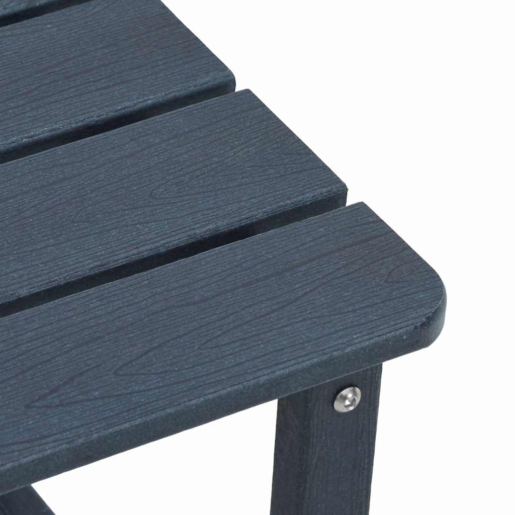Móveis de Lounge para Jardim 3 pcs Azul-marinho 38 x 38 x 46cm