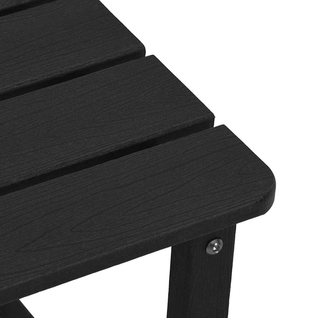 Móveis de Lounge para Jardim 3 pcs Preto 38 x 38 x 46cm