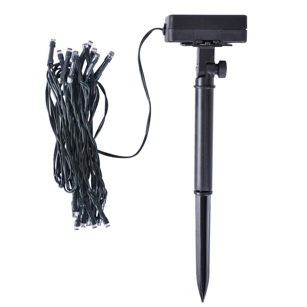 Bolas artificiais de buxo com luzes LED 2 pcs verde 45 cm