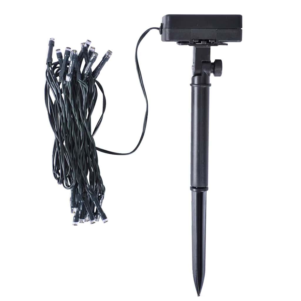 Bolas artificiais de buxo com luzes LED 2 pcs verde 52 cm
