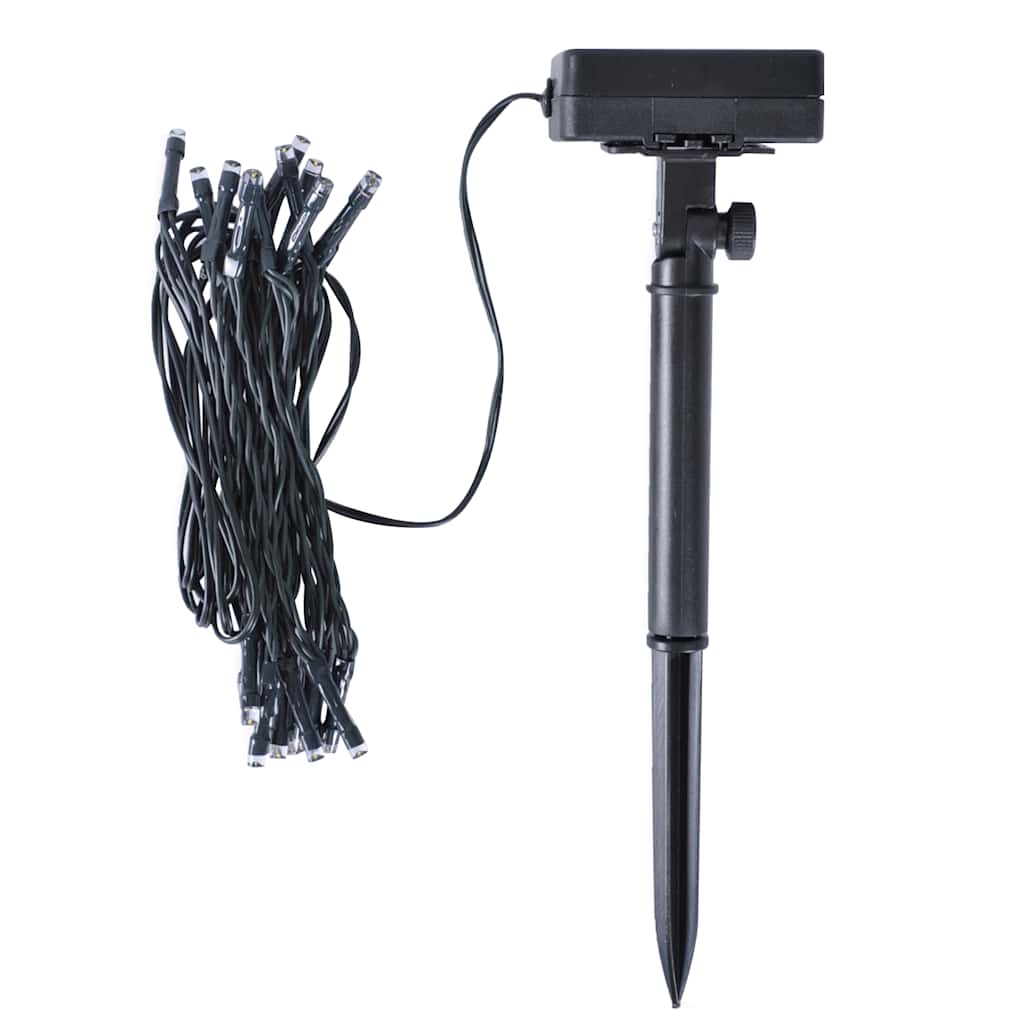 Bolas artificiais de buxo com luzes LED 2 pcs verde 55 cm