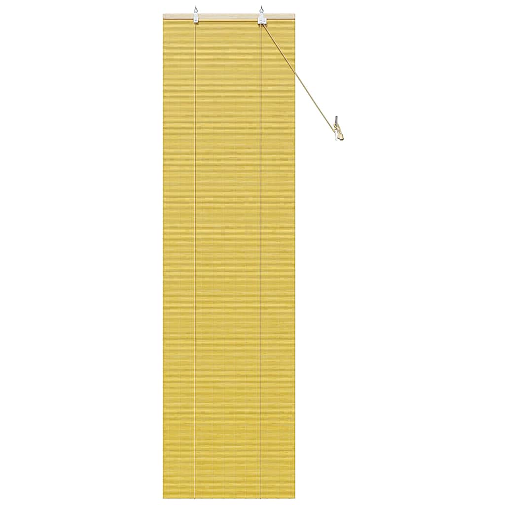 Persianas e Sombras de Janela Outros Manual Amarelo Bambu