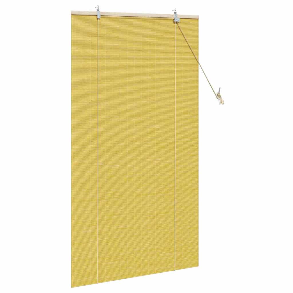 Persianas e Sombras de Janela Outros Manual Amarelo Bambu