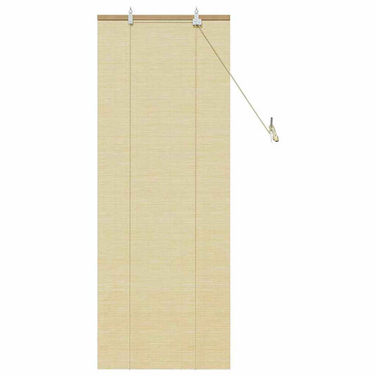 Estores de rolo com cortinas Manual Natura 60 x 160 cm Bambu
