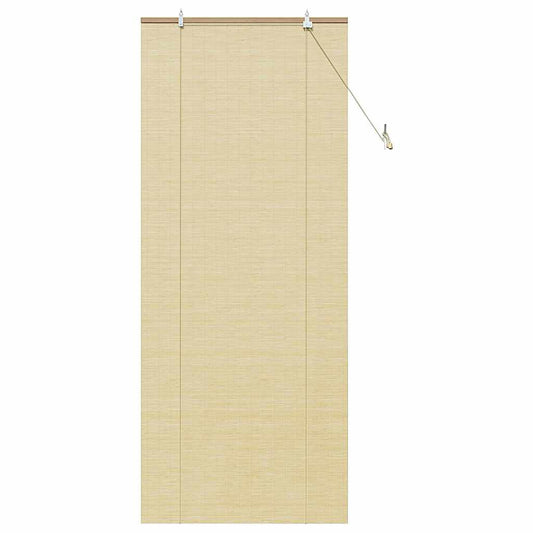 Estores de rolo com cortinas Manual Natura 80 x 220 cm Bambu