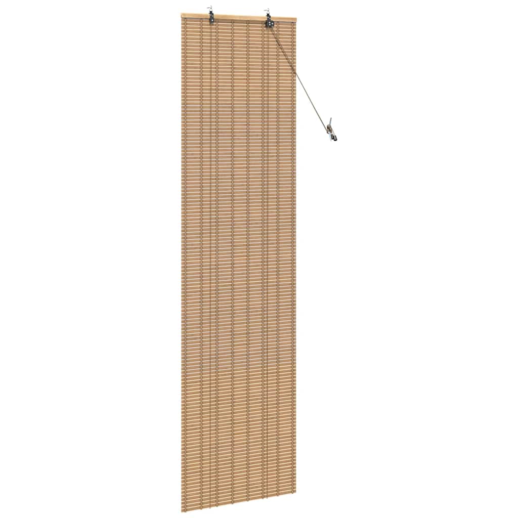 Estores de rolo Outros Manual Marrom Claro 60 x 220 cm Bambu