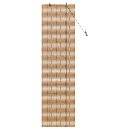 Estores de rolo com cortinas Manual Natura 60 x 220 cm Bambu