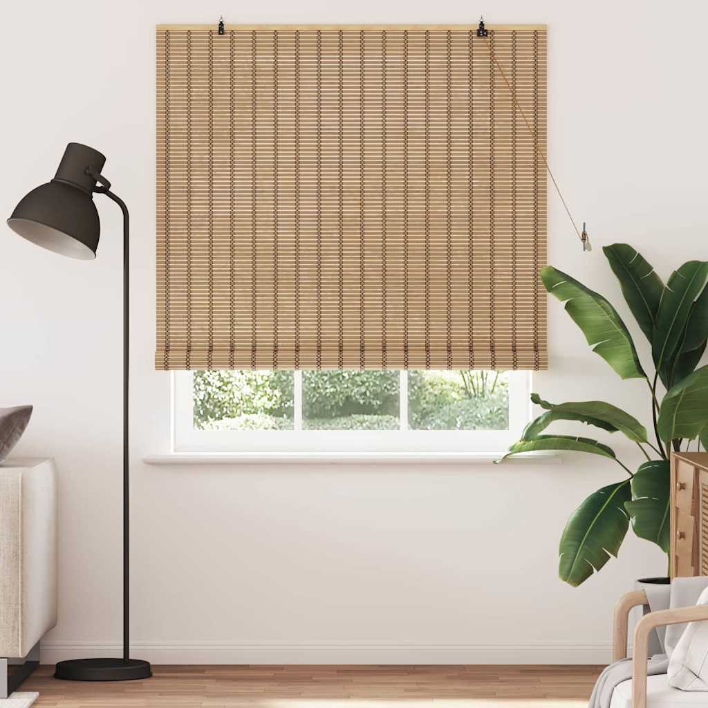 Estores de rolo Outros Manual Marrom Claro 150 x 160 cm Bambu