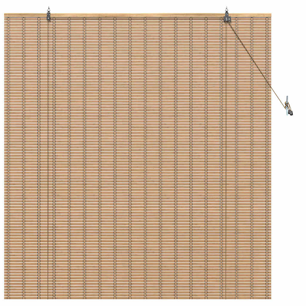 Estores de rolo Outros Manual Marrom Claro 150 x 160 cm Bambu