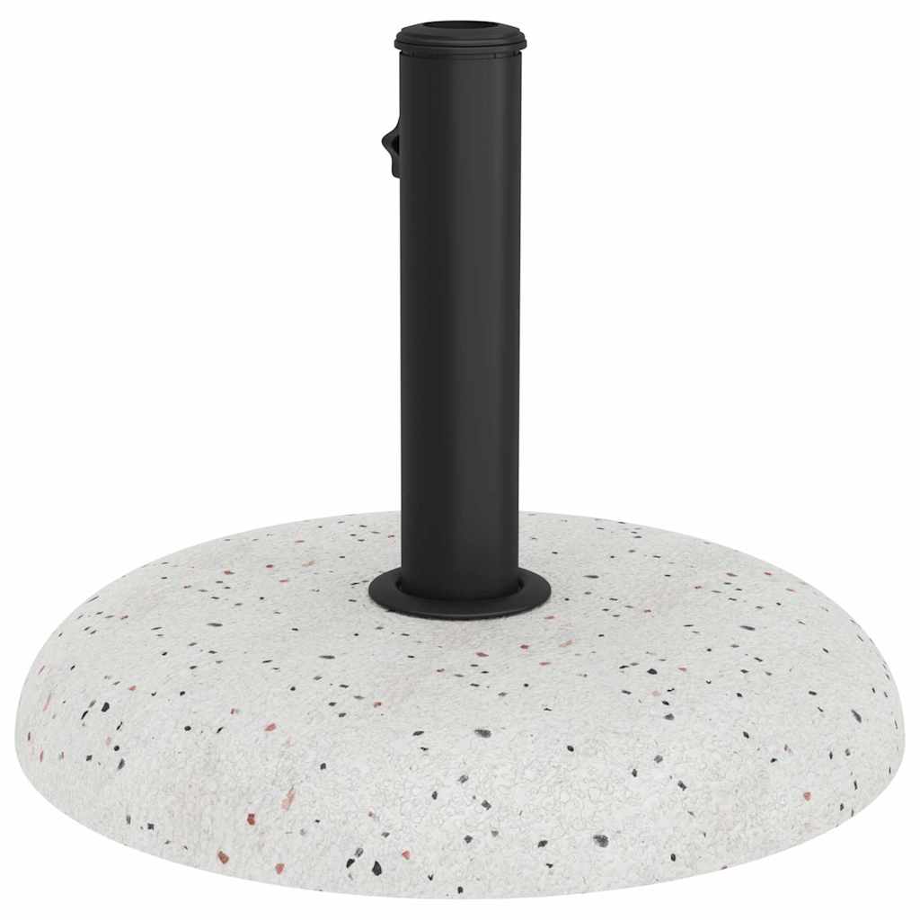 Base para chapéu de sol Branco e Preto 45 x 45 x 40 cm