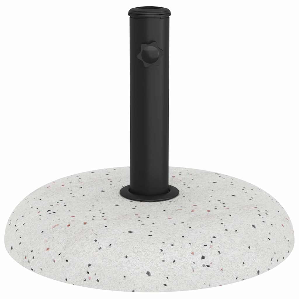 Base para chapéu de sol Branco e Preto 45 x 45 x 40 cm