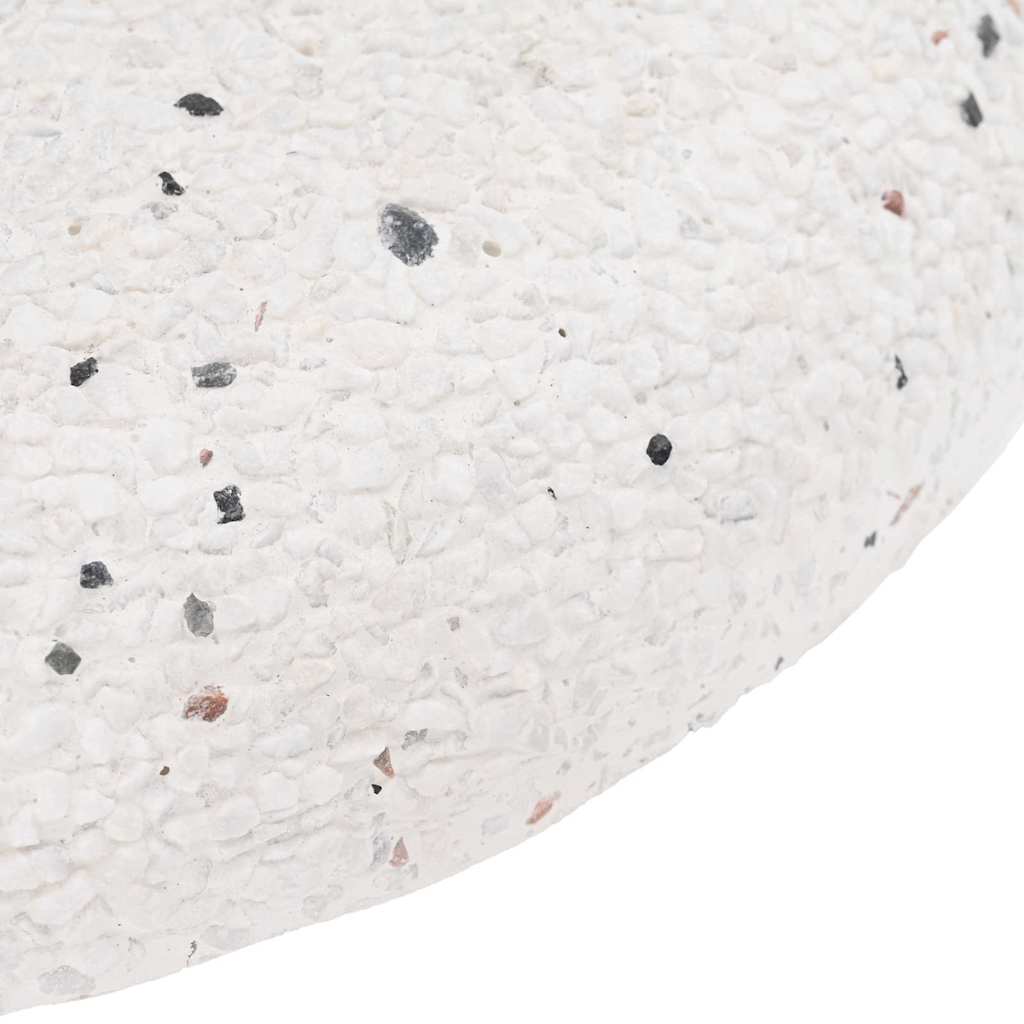 Base para chapéu de sol Branco e Preto 45 x 45 x 40 cm