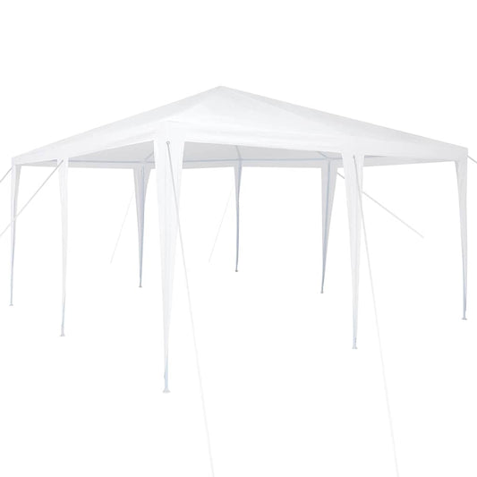 Tenda de Festa Branco 400 x 400 x 266 cm Polietileno e Aço