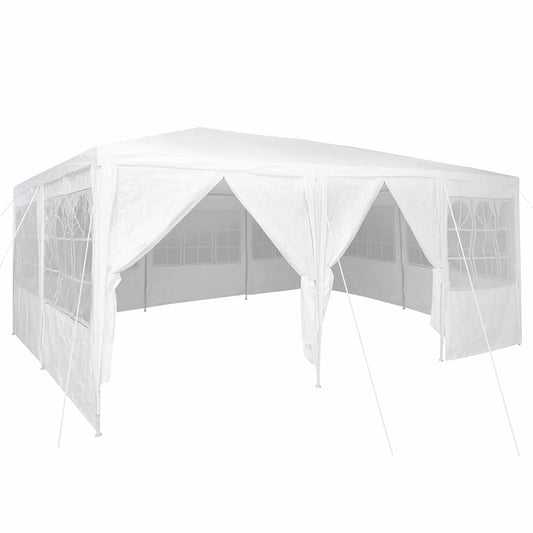 Tenda de Festa Branco 600 x 400 x 266 cm Polietileno