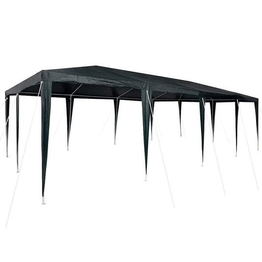 Tenda de Festa Verde 800 x 400 x 266 cm Polietileno e Aço