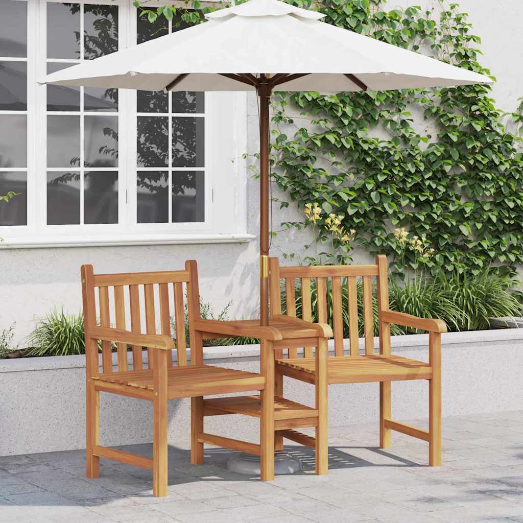 Cadeiras para Exterior Castanho 152 x 63 x 89 cm