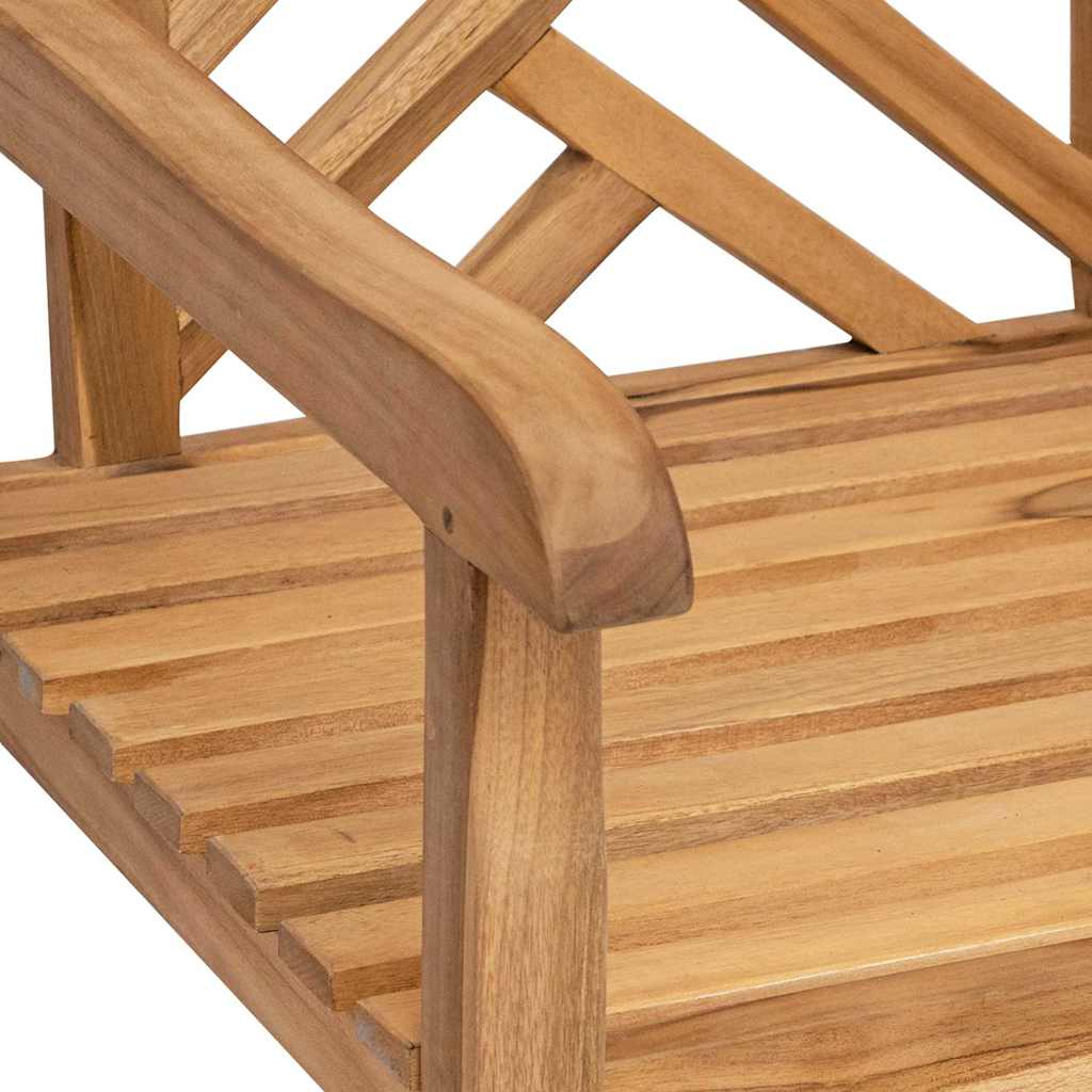 Cadeiras de jardim 2 pcs Castanho 58 x 60 x 90 cm
