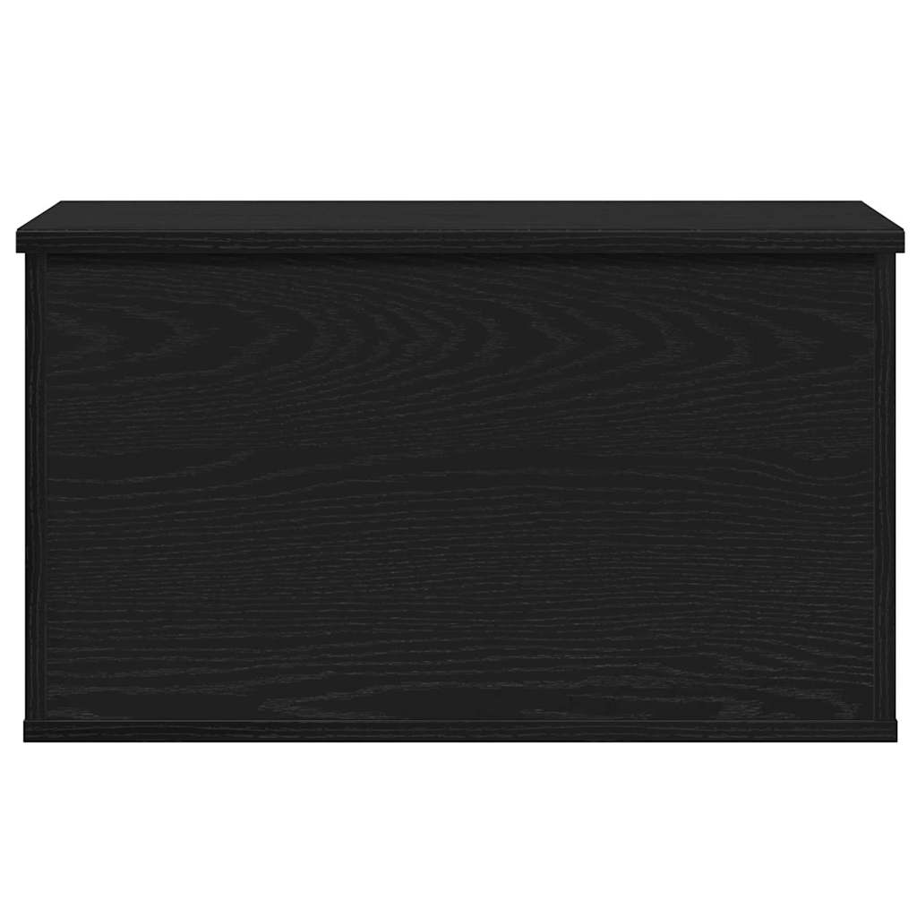 Caixa de Armazenamento Carvalho preto 60 x 35 x 35 cm