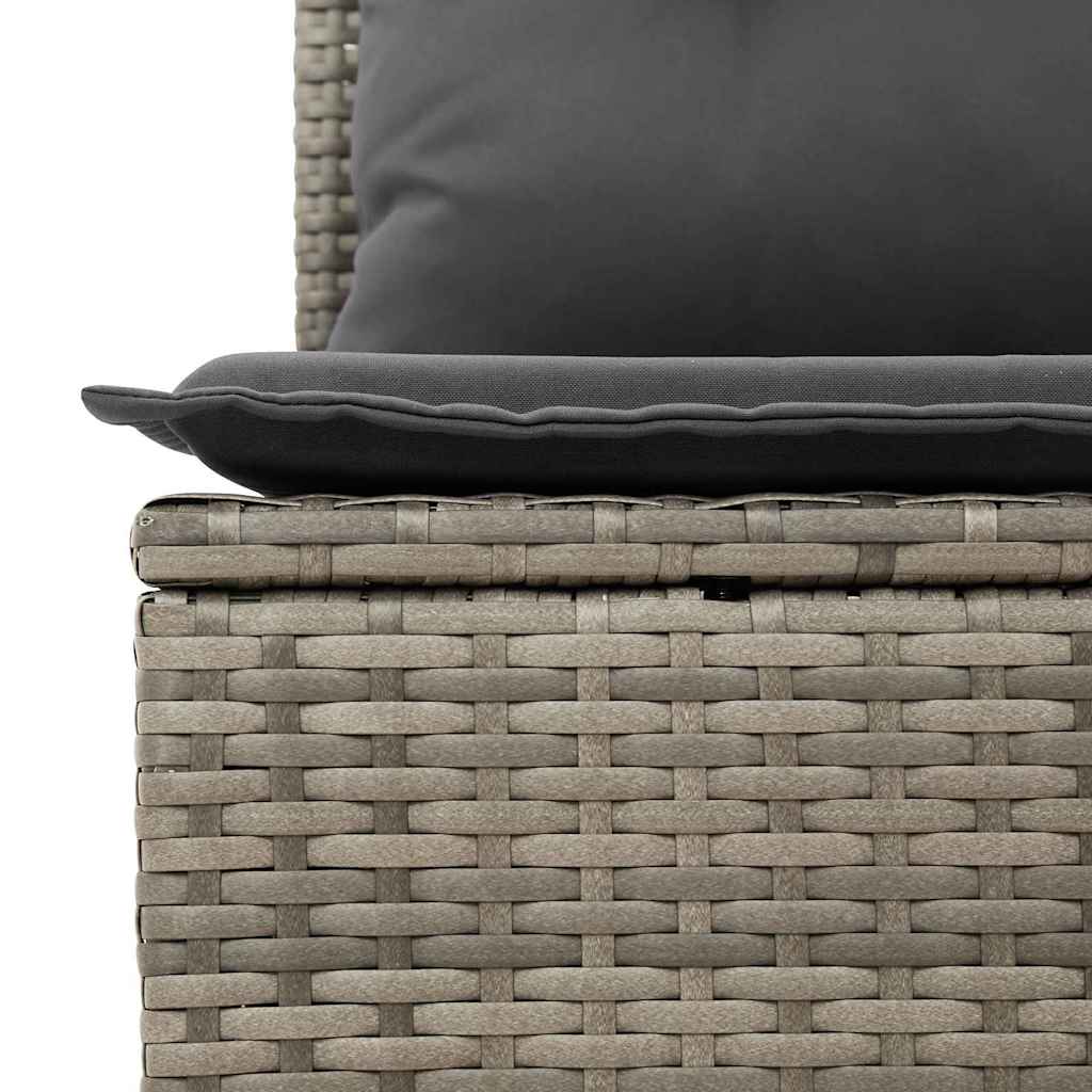 Conjunto de Sofá de Jardim 9 pcs Cinzeto 100 x 55 x 73 cm