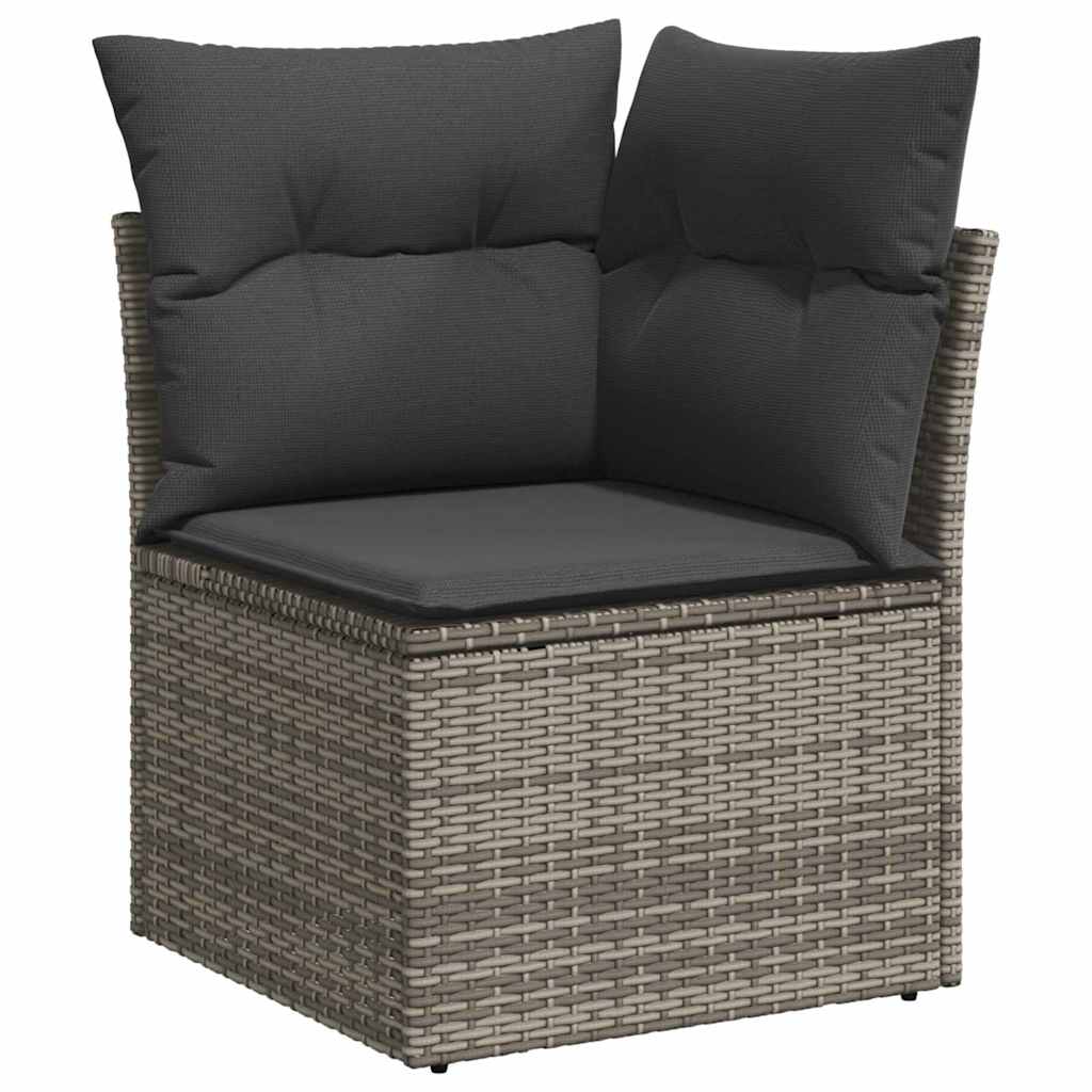 Conjunto de Sofá de Jardim 9 pcs Cinzeto 100 x 55 x 73 cm