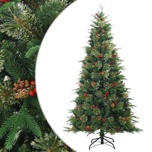 Árvore de Natal Articulada Artificial com suporte Verde 180 cm