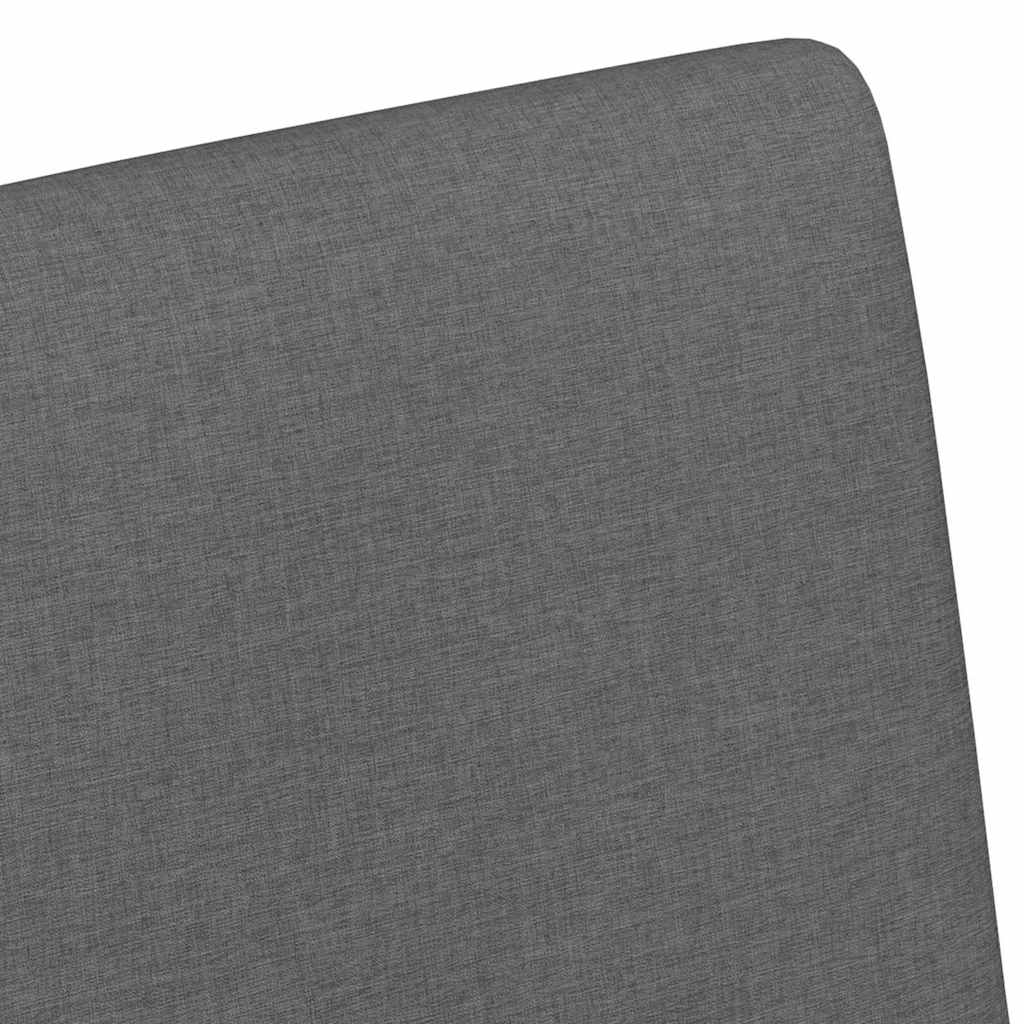 Cadeiras de Jantar 2 pcs Cinzento escuro 57 x 66 x 94 cm tecido