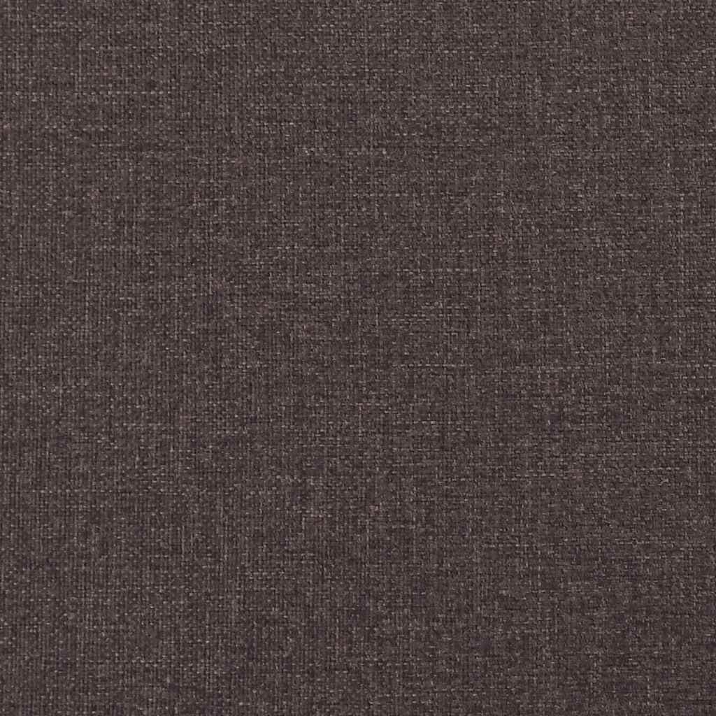 Cadeiras de Jantar 2 pcs Castanho escuro 57 x 66 x 94 cm tecido
