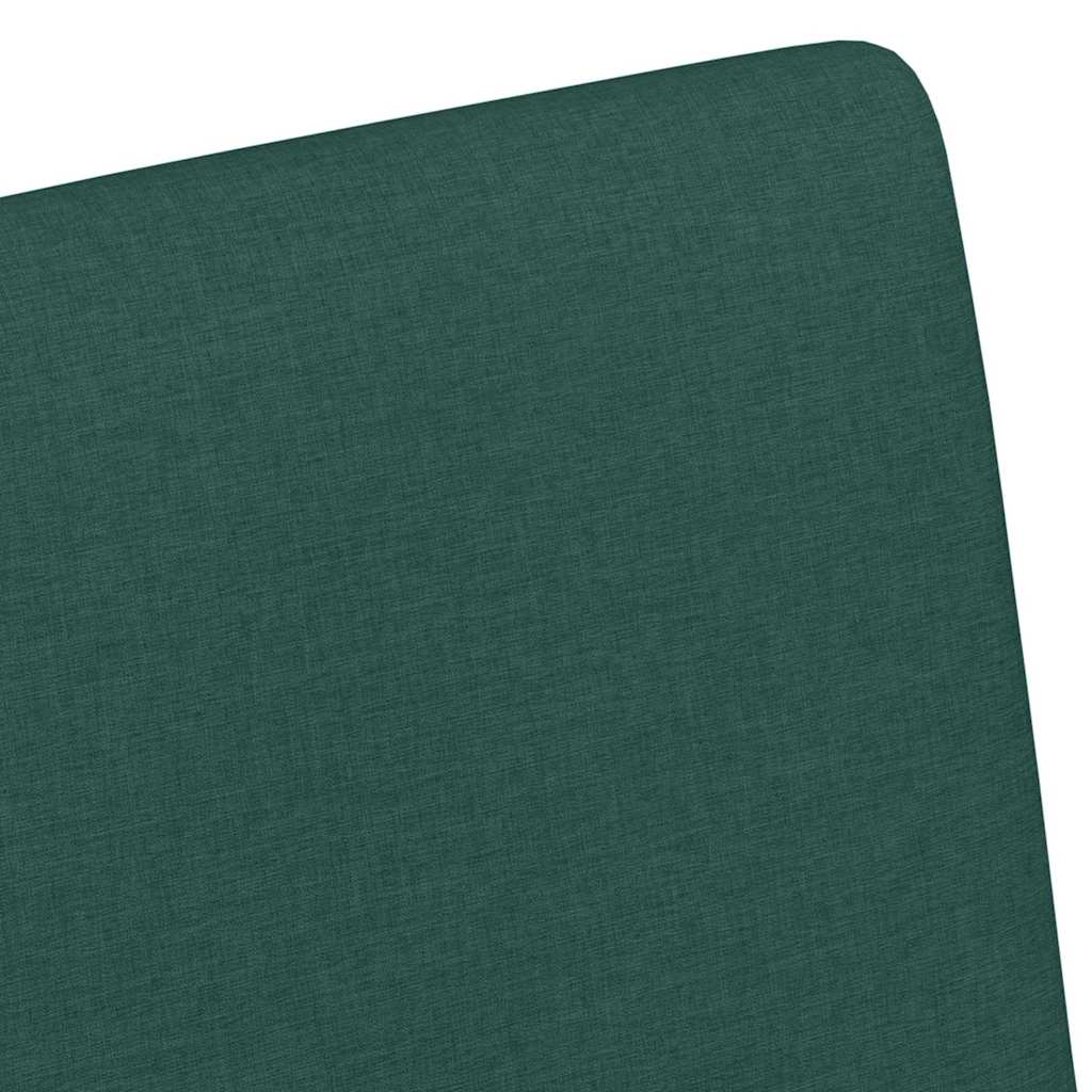 Cadeiras de Jantar 2 pcs Verde-escuro 57 x 66 x 94 cm tecido