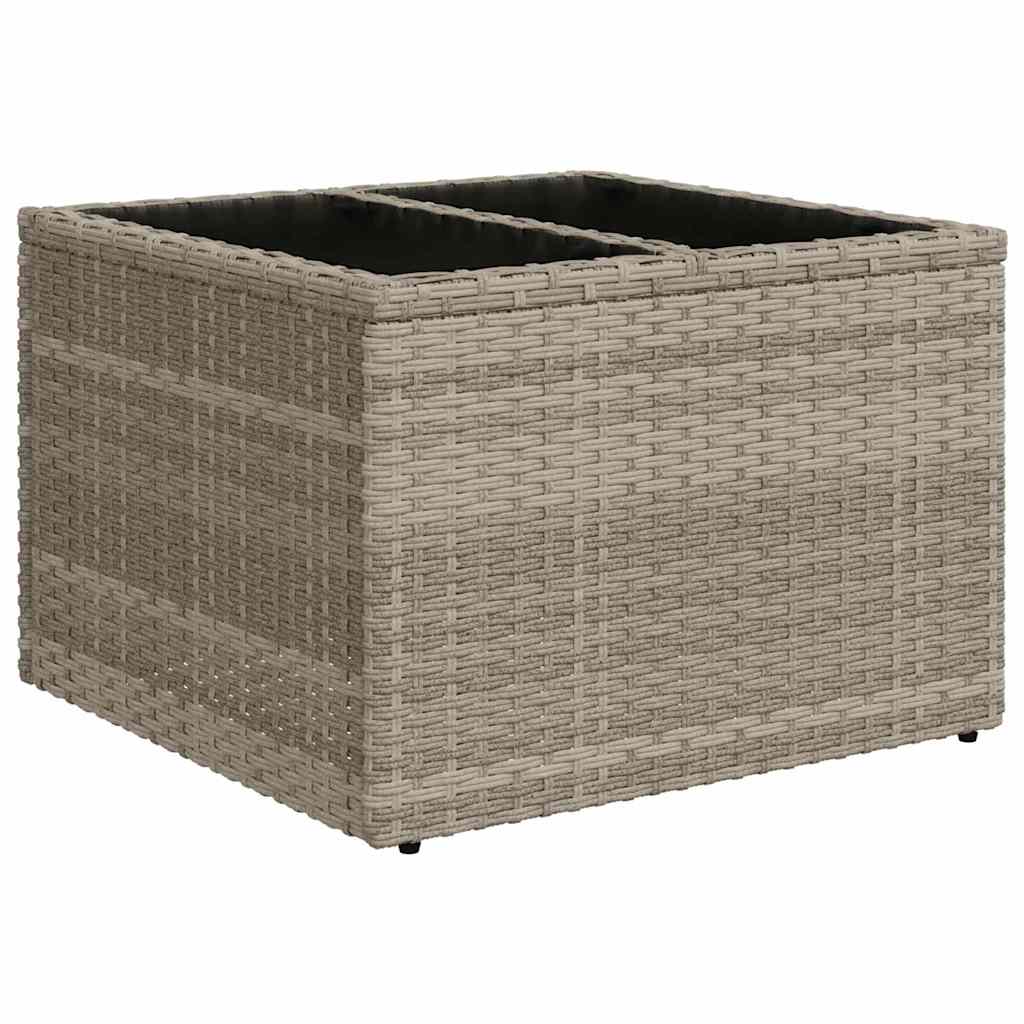 Conjunto de Sofá de Jardim 6 pcs Cinza Claro e Cinza Escuro