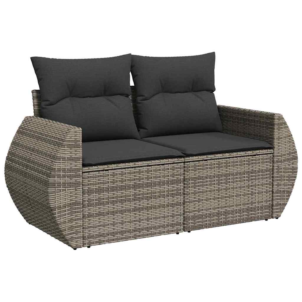 Conjunto de Sofá de Jardim 13 pcs Cinzeto 110 x 55 x 71 cm