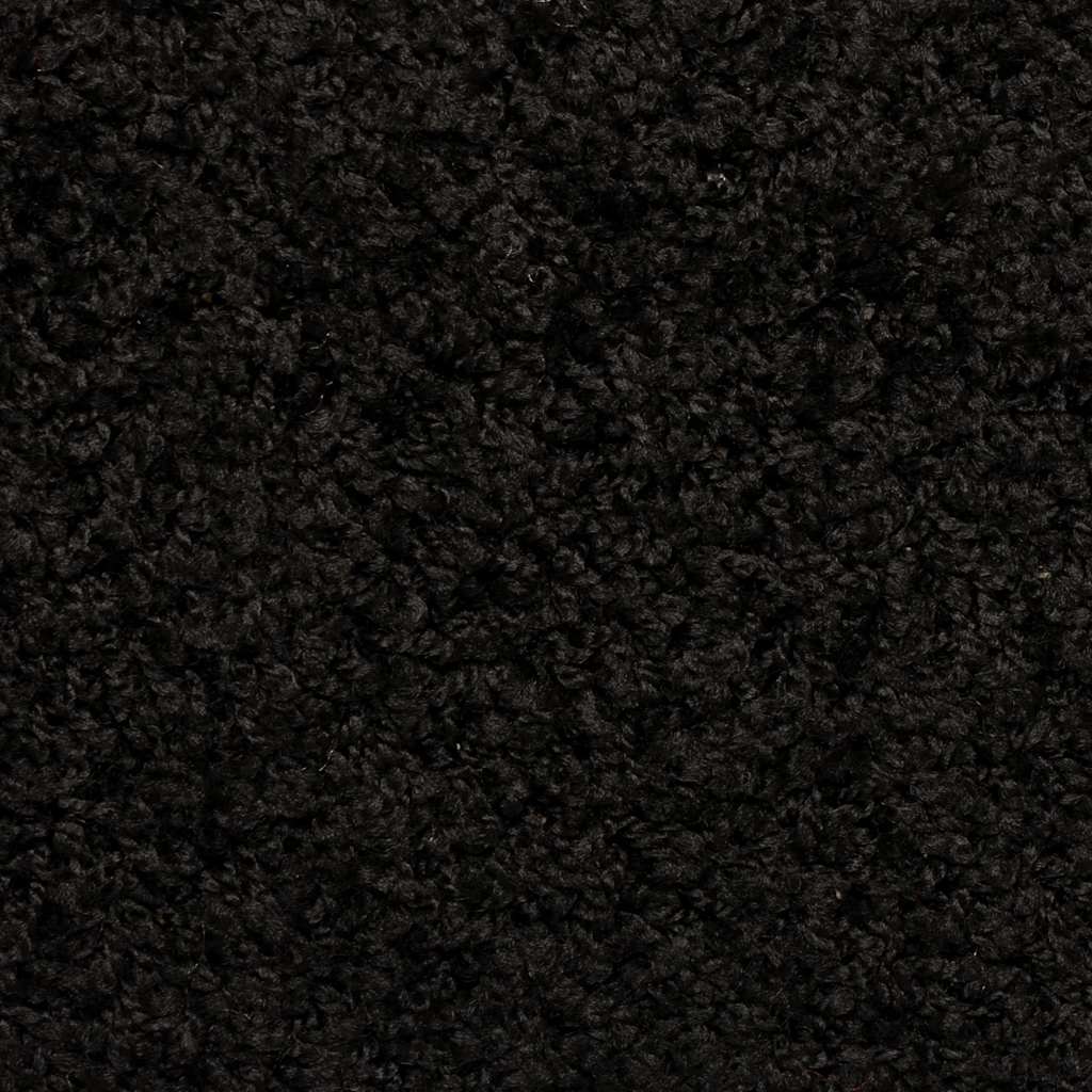 Tapetes de escada 30 peças 65x21x4 cm pretos com borda retangular
