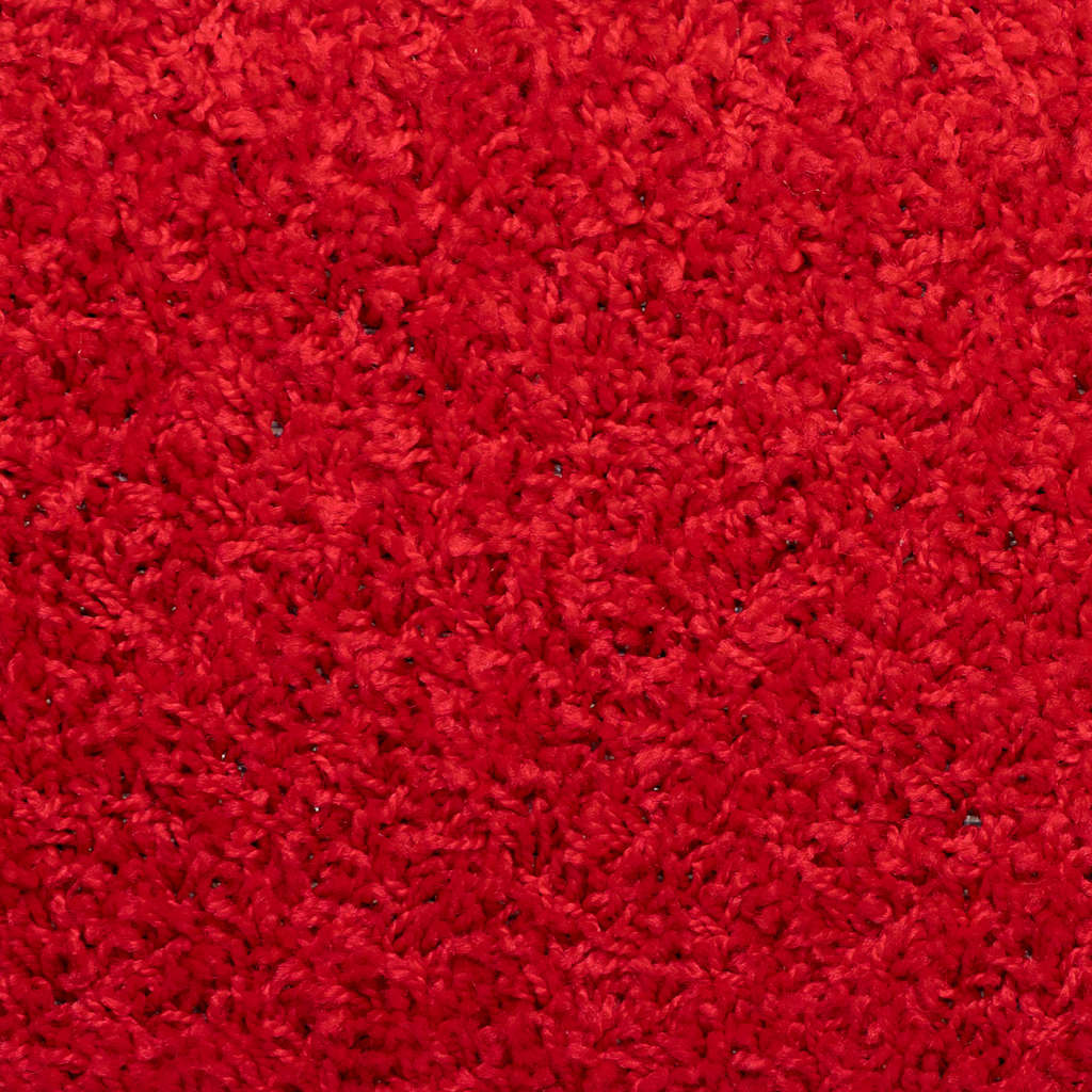 Tapetes de escada 30 peças 65x21x4 cm vermelho com borda retangular