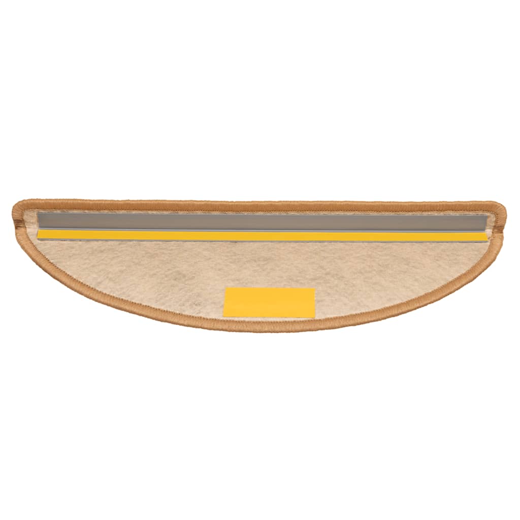 Tapetes escada adesivos aspeto sisal 30 pcs 56x17x3cm sisal