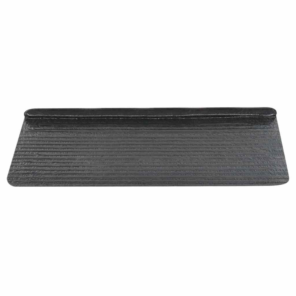 Tapetes de escada adesivos 30 pcs 65x24,5x3,5 cm antracite