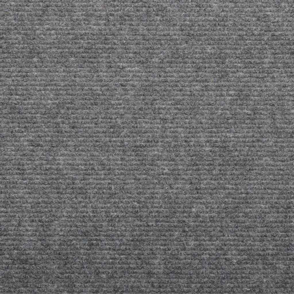 Tapetes de escada adesivos 30 pcs 65x24,5x3,5 cm cinzento
