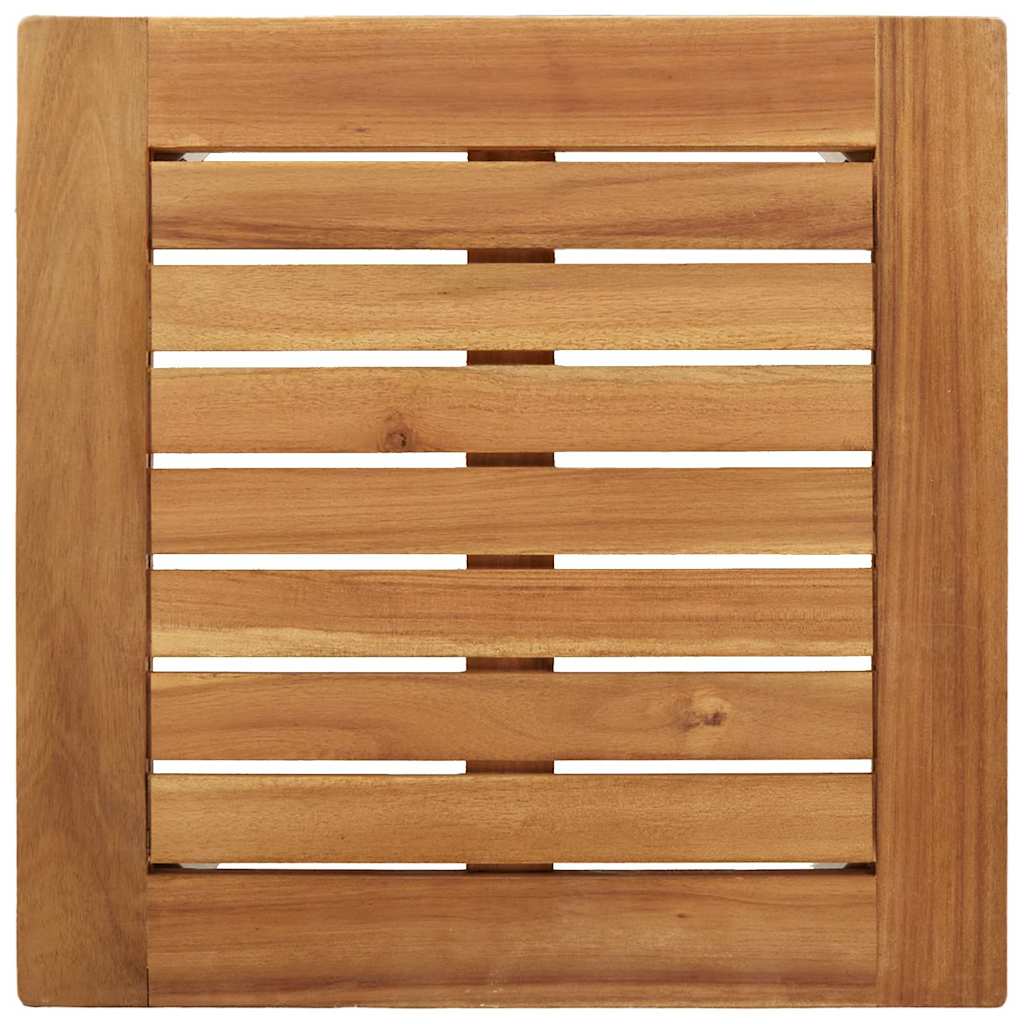 EspreguiçadeiraparaSol 3 pcs Castanho Madeira de acácia sólida