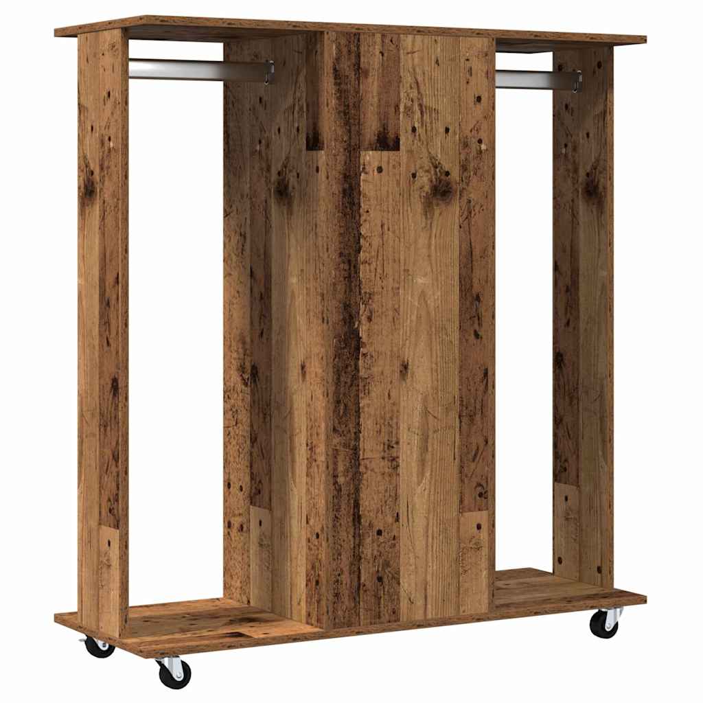 Guarda-roupa com prateleira Madeira Antiga 102 x 38 x 110 cm