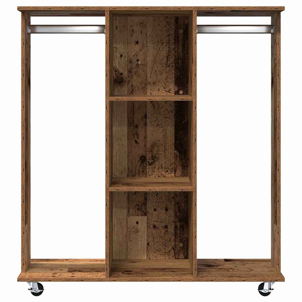 Guarda-roupa com prateleira Madeira Antiga 102 x 38 x 110 cm