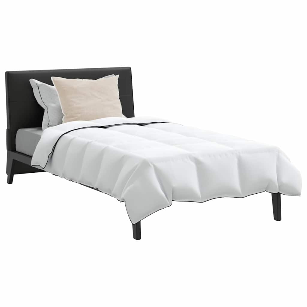 Duvet de Inverno com Travesseiro 2 pcs Branco Pena de ganso